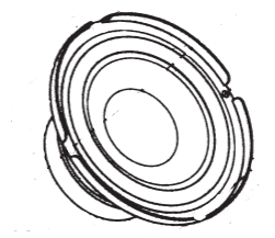 Replacement WOOFER, 5.25&quot;, ENVIRONMENTAL  for Bose 251 Environmental Speaker