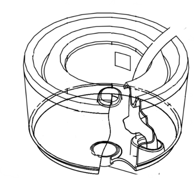 Replacement Housing, Base for Bose FreeSpace 360/360P