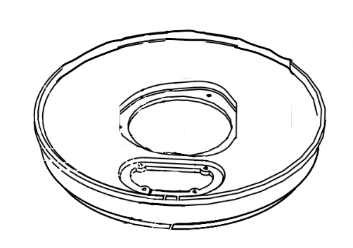 Replacement Housing, Cap, for Bose FreeSpace 360/360P