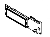 Replacement LCD DISPLAY PCB ASSY, PROGRAMMED for Bose Model 321 Console Assembly