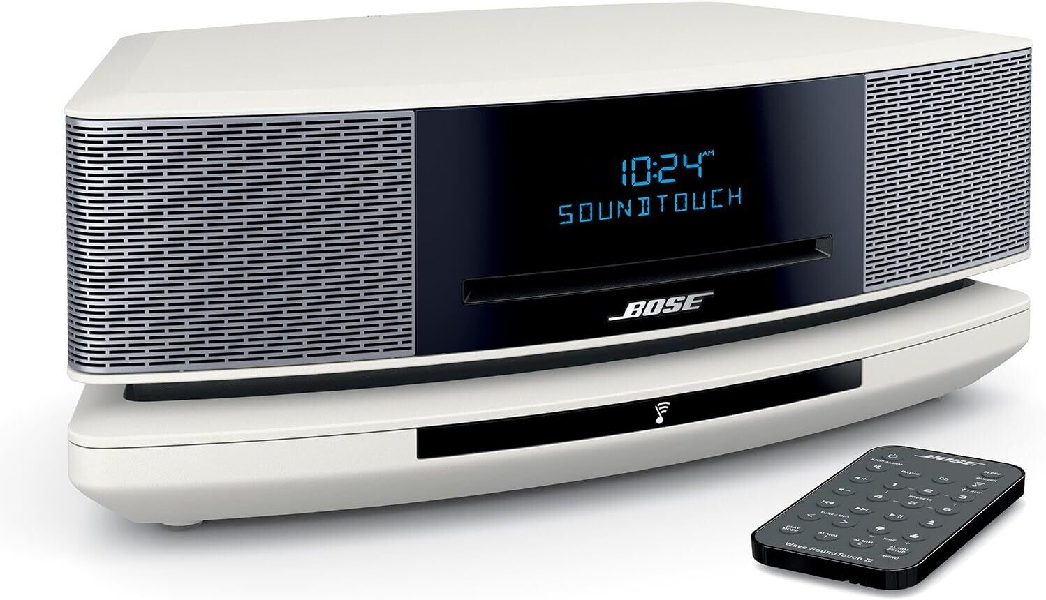 Bose Wave SoundTouch Music System IV, works with Alexa, Arctic White