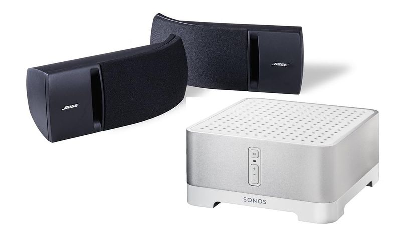 Bose 161 Speaker System (Pair) with Sonos Multi-Room Music System Zone Player