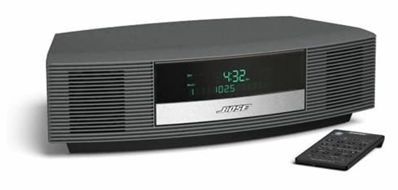 Bose Wave Radio III Graphite Gray W/ Remote and OEM Bluetooth Adapter