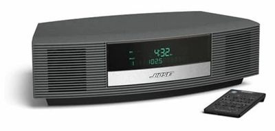 Bose Wave Radio III Graphite Gray W/ Remote and OEM Bluetooth Adapter