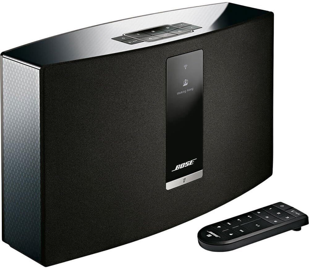 Bose 738063-1100 SoundTouch 20 Wireless Speaker, Works with Alexa, Black