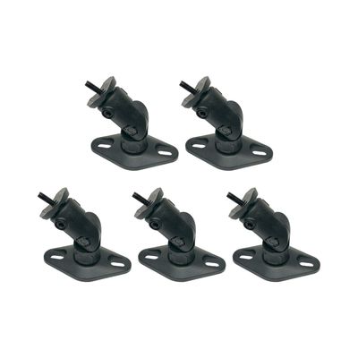 Set Of 5 Wall Mount brackets For Bose Lifestyle Satellite speaker - Black