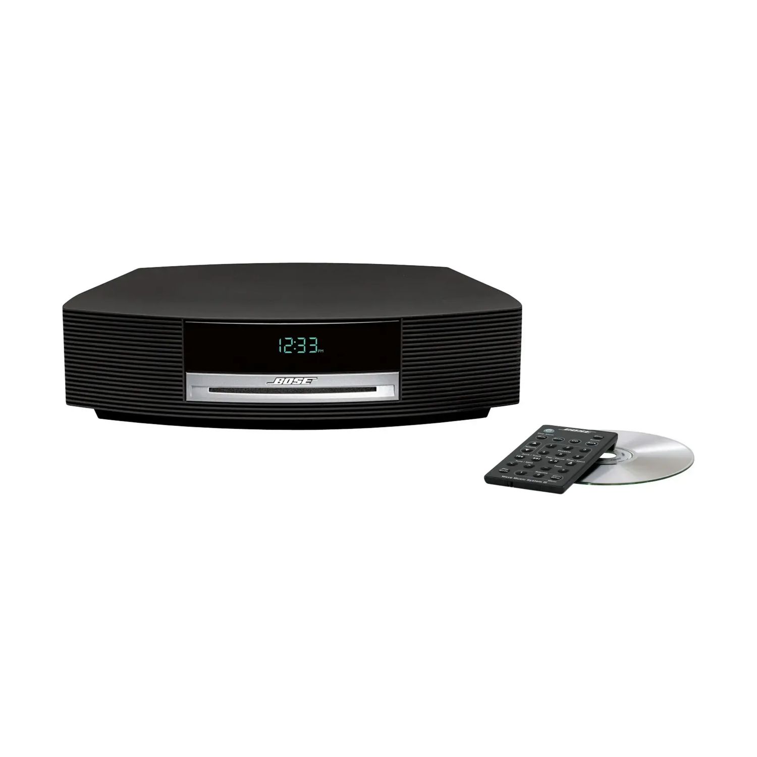 Bose Wave Radio III Graphite Gray W/ Remote and OEM Bluetooth Adapter