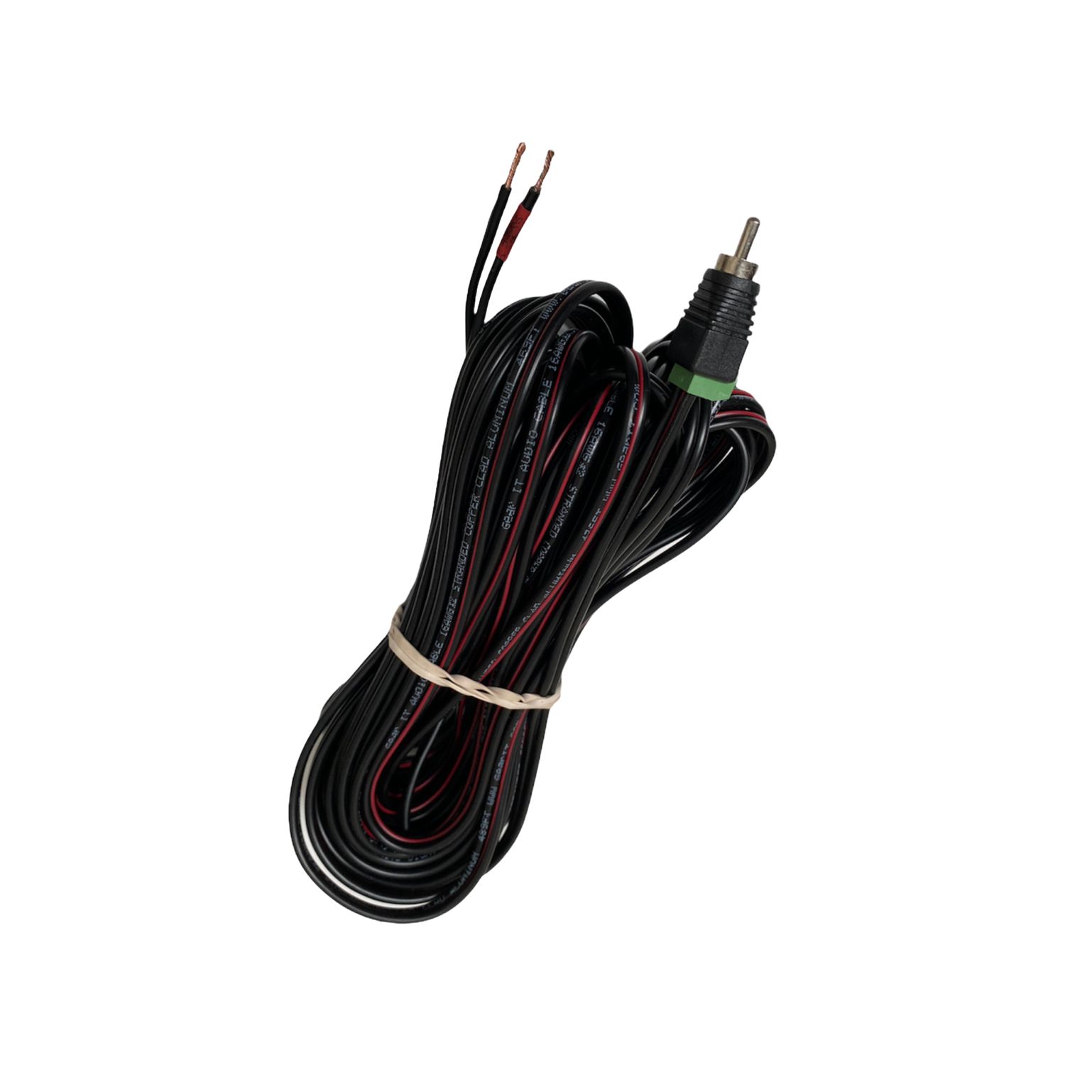 Set of 5 - 16 Gauge Speaker Wire for Bose Lifestyle System - RCA to Bare Wire