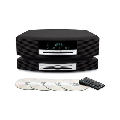 Bose Wave Music System with 3 Multi-CD Changer - Graphite Gray Grey (Black)