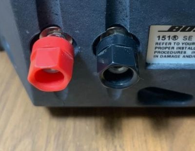 Replacement Bose 151 SE negative speaker wire binding post