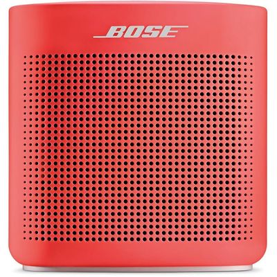 Bose SoundLink Color II: Portable Bluetooth, Wireless Speaker with Microphone- Red