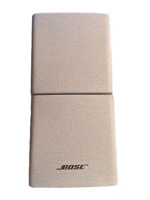 Double Cube Speaker for BOSE Lifestyle Acoustimass - White Double Cube Speaker for BOSE Lifestyle Acoustimass - White