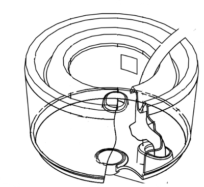 Replacement Housing, Base for Bose FreeSpace 360/360P Replacement Housing, Base for Bose FreeSpace 360/360P