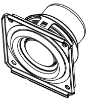 Replacement SPKR ASSY, FULL RANGE for Bose SoundTouch Portable