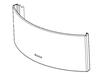 Replacement GRILLE, METAL, ARRAY for Bose 321 Series II, GS II, GSX Series II