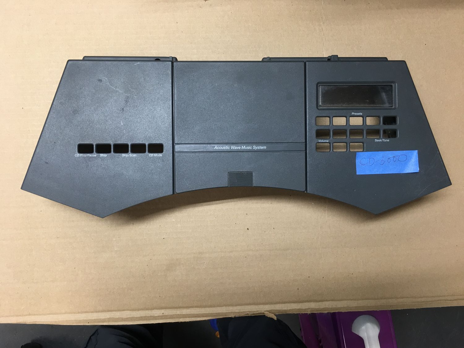 Replacement Top Cover Assy, AWMS for Bose Acoustic Wave Music System  CD-3000