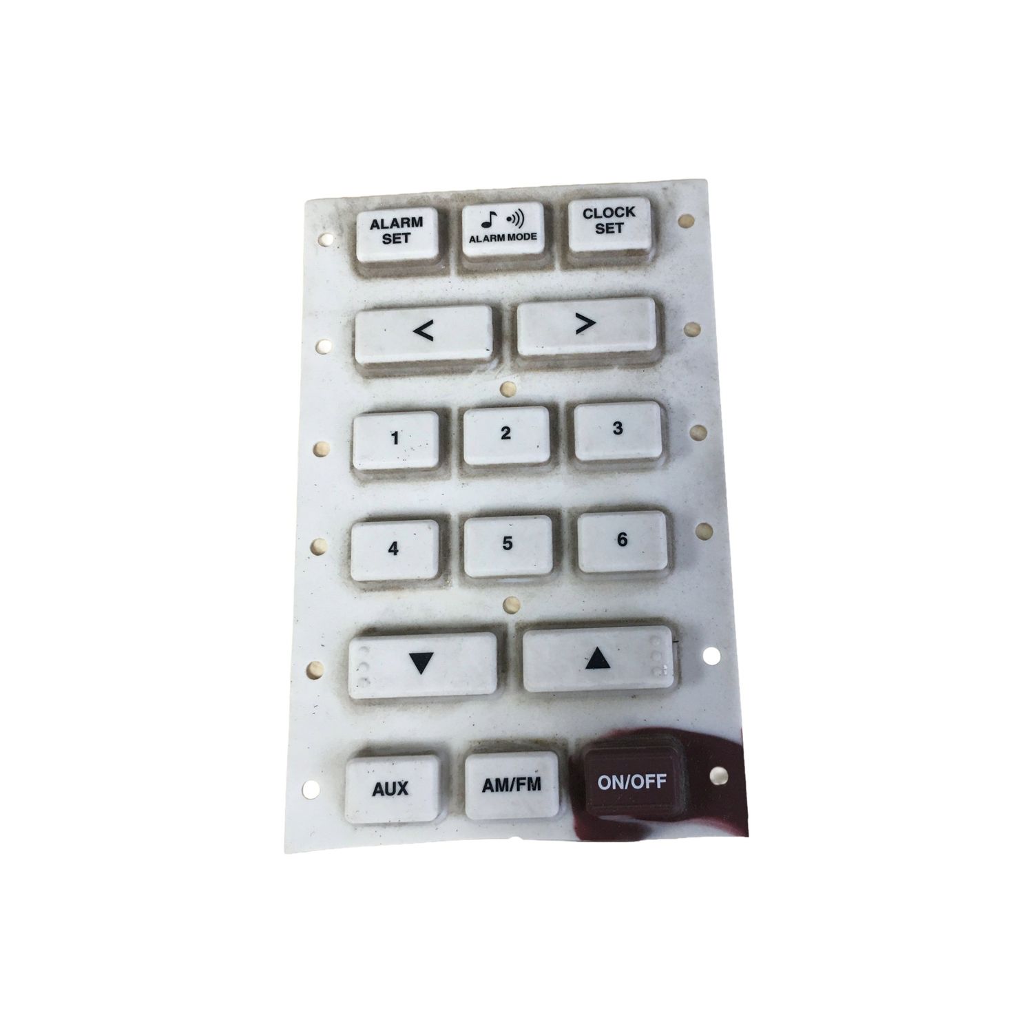 Bose Wave Radio AM/FM Alarm Clock AWR1W1 -  The Front Button Keypad Replacement