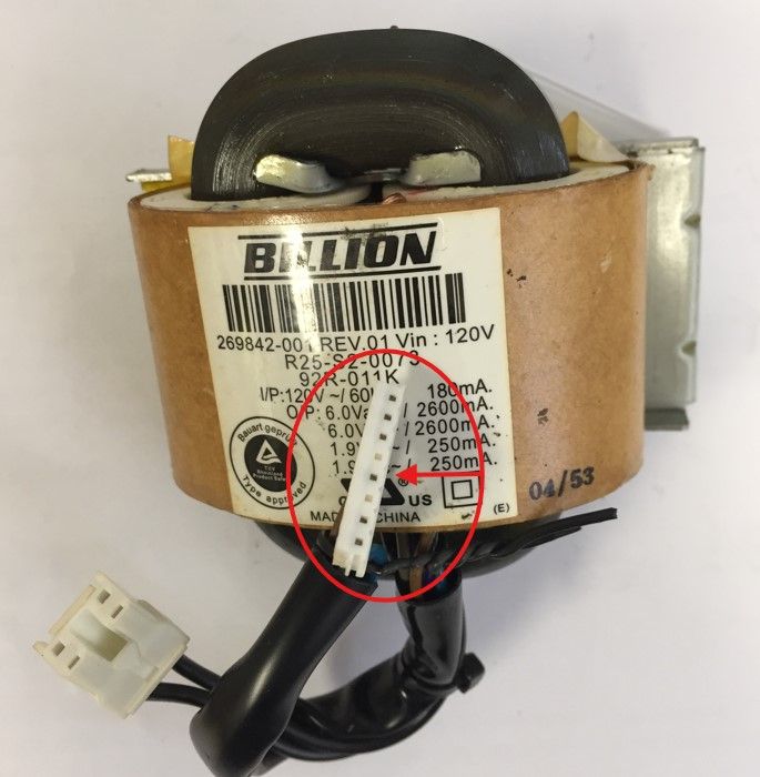 Replacement Bose POWER TRANSFORMER 269842-001 for Bose Wave Music System AWRCC1 AWRCC2
