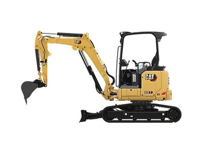 CAT 302.7 CR (2.7T) Hydraulic Excavator - (#EM008)