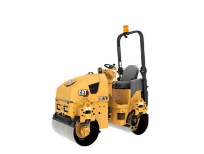 CAT 1.8T Tandem Vibratory Roller CB1.8LRC Including Trailer