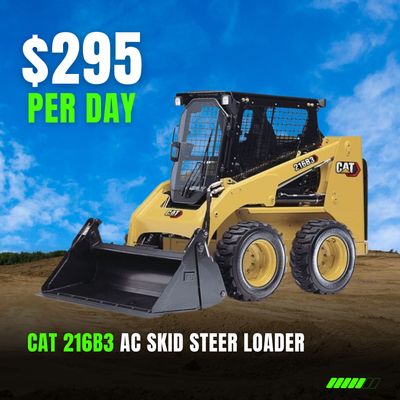 CAT 216B3 AC Skid Steer Loader *JUNE PROMO DEAL*