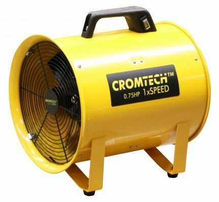 Cromtech Metal Blower/Ventilator 1xSpeed 0.75HP