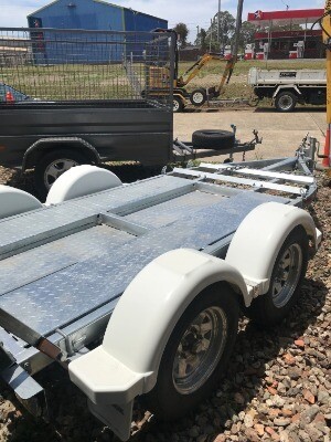 Double Axle Equipment Plant Trailer