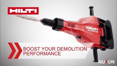 HILTI TE 2000-22 Cordless Breaker / Hammer