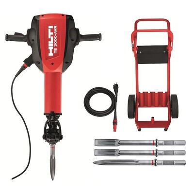 HILTI TE 3000-AVR 240v T Handle Concrete Breaker / Hammer