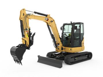 CAT 305 CR (5T) Hydraulic Excavator with Hydraulic Thumb Grab (#EM0022)