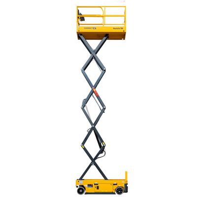 Scissor Lift - 26FT (10m) Compact 10AE Wide Platform Electric (Haulotte-10AE)