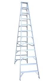 ALUMINIUM A-FRAME 12FT STEP LADDER
