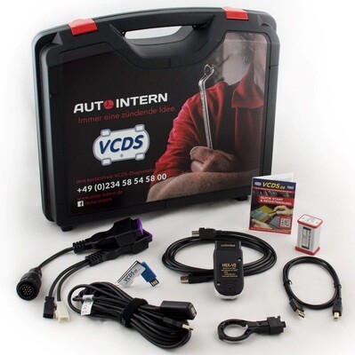 VCDS Werkstattkoffer HEX-V2 Kabelverbindung
