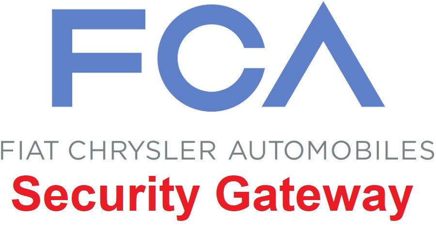 Security Gateway FCA Gruppe 1 Jahr