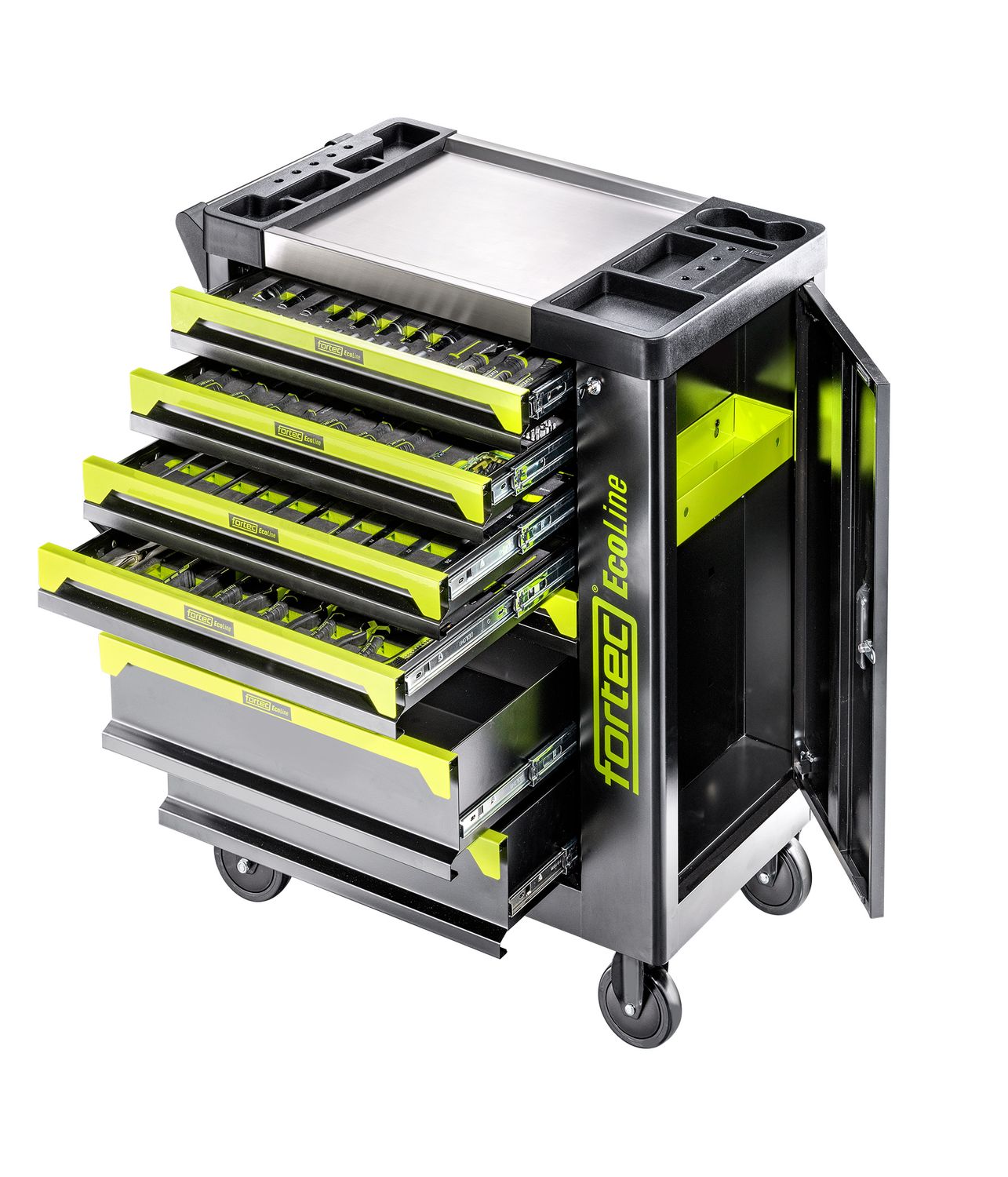 Werkstattwagen Fortec  mit 299 Werkzeugen