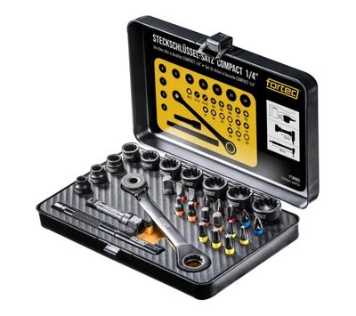 Steckschlüsselsatz 1/4 " Fortec Compact