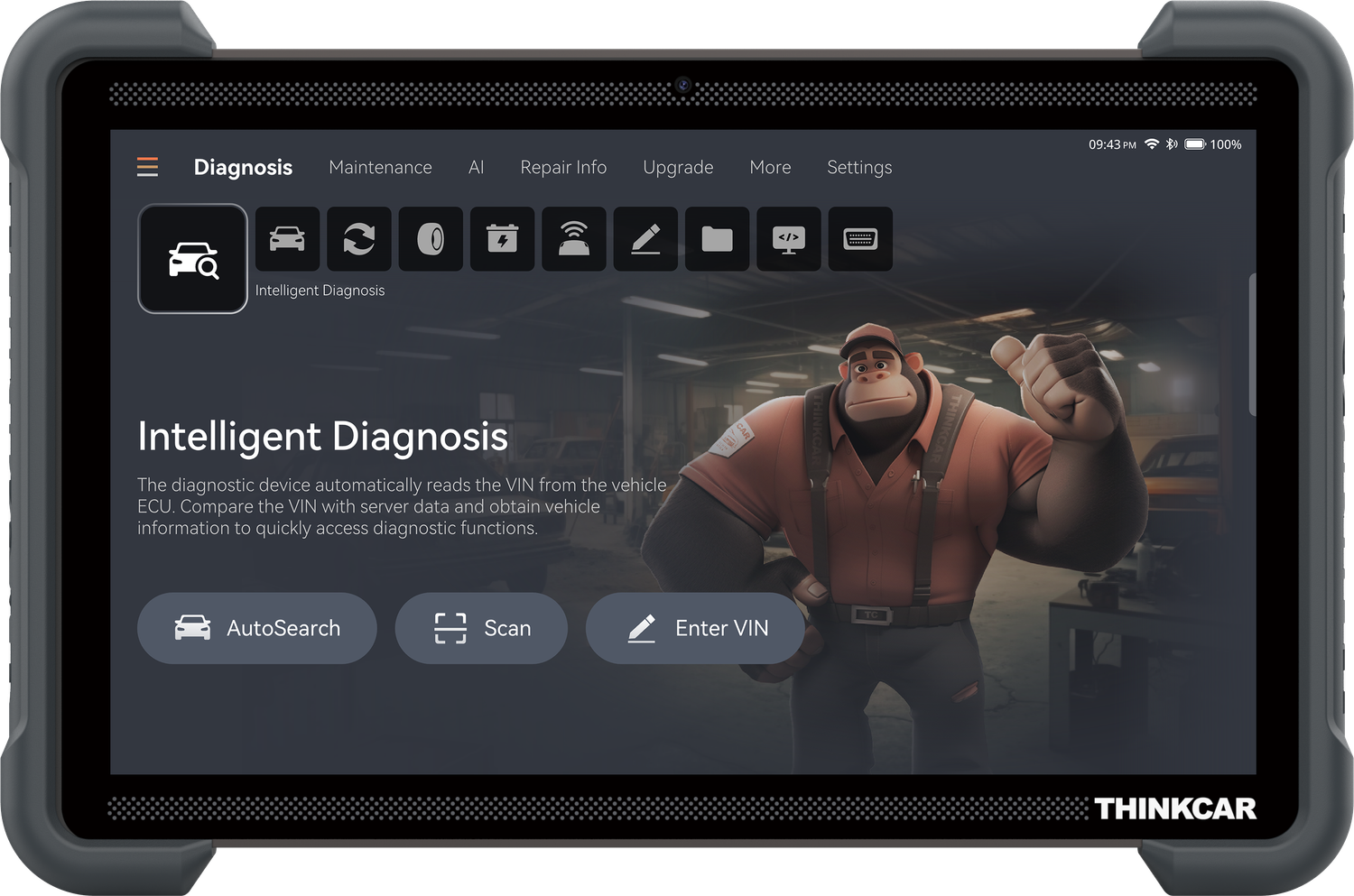 THINKTOOL Euro 394 -KI Diagnose inkl. 3 Jahre Update