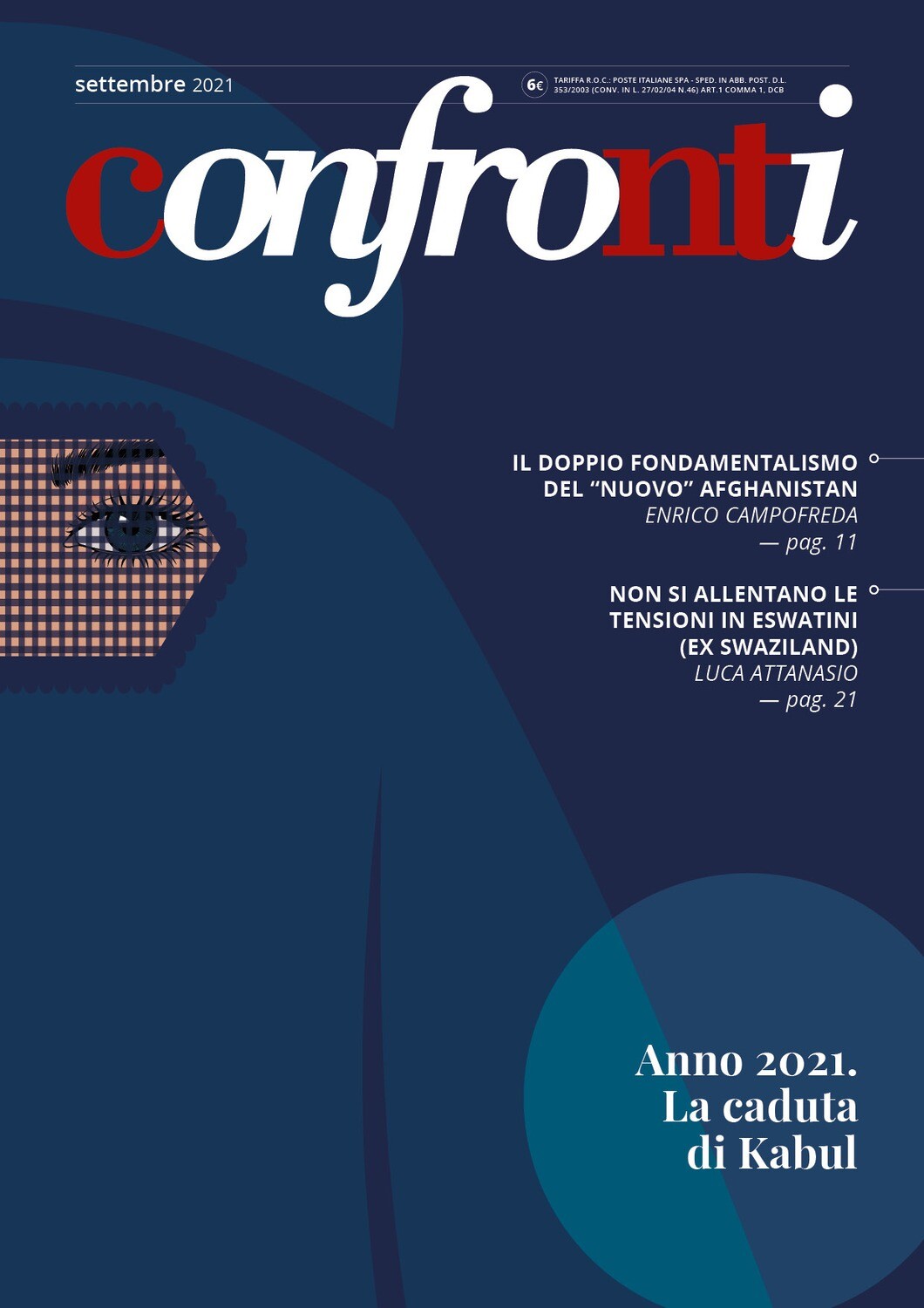 Confronti settembre 2021 - Anno 2021. La caduta di Kabul (PDF)