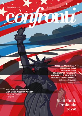Confronti dicembre 2024 - Stati Uniti. Profondo rosso