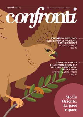 Confronti novembre 2025 - Medio Oriente. La pace rapace (Cartaceo)