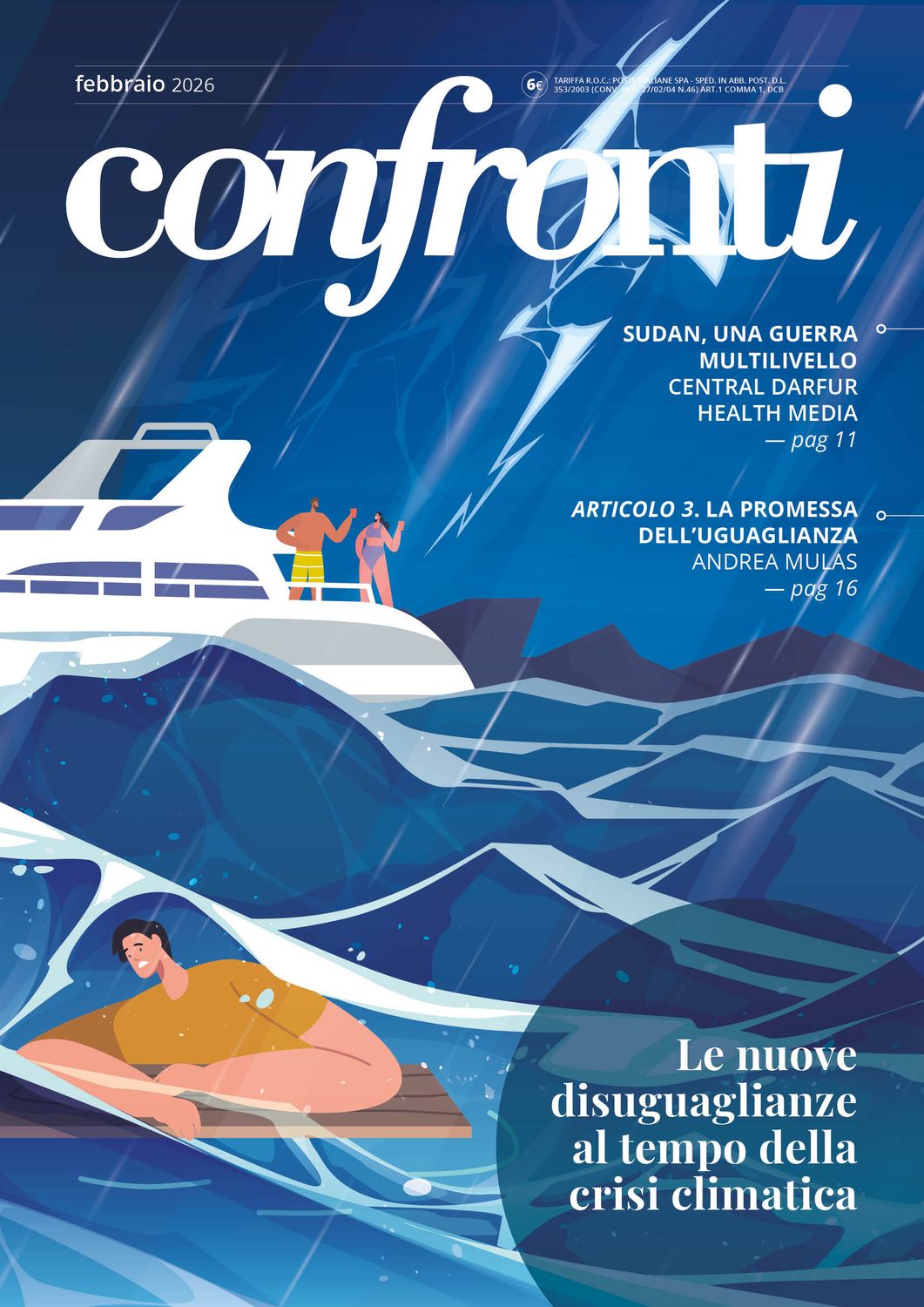 Confronti febbraio 2026 - Le nuove disuguaglianze al tempo della crisi climatica (Cartaceo)