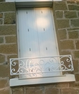 appui fenêtre,Deauville, à l'anglaise,fer forgé sur mesure