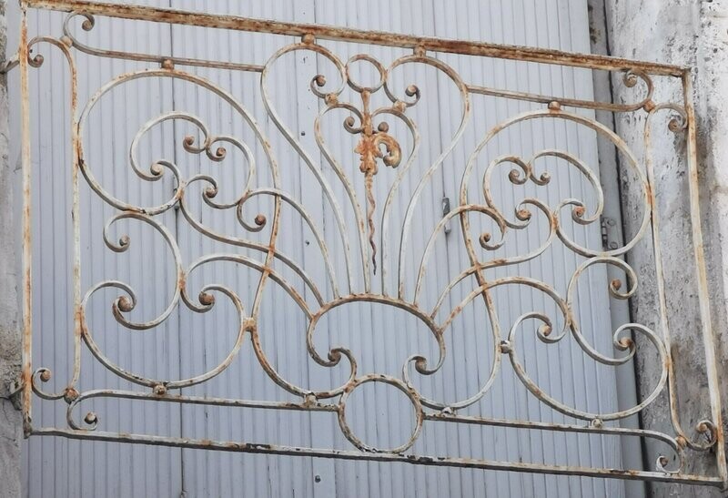 balcon ancien pour reproduction,100x90cm