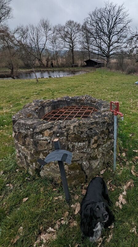 grille de puits style médiéval
