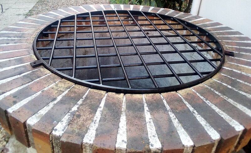 grille de puits économique et robuste, diamètre 100 cm