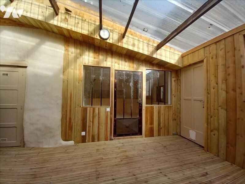 verrière en fer ,style atelier, jardin d'hiver porte et verrière ,sur mesure