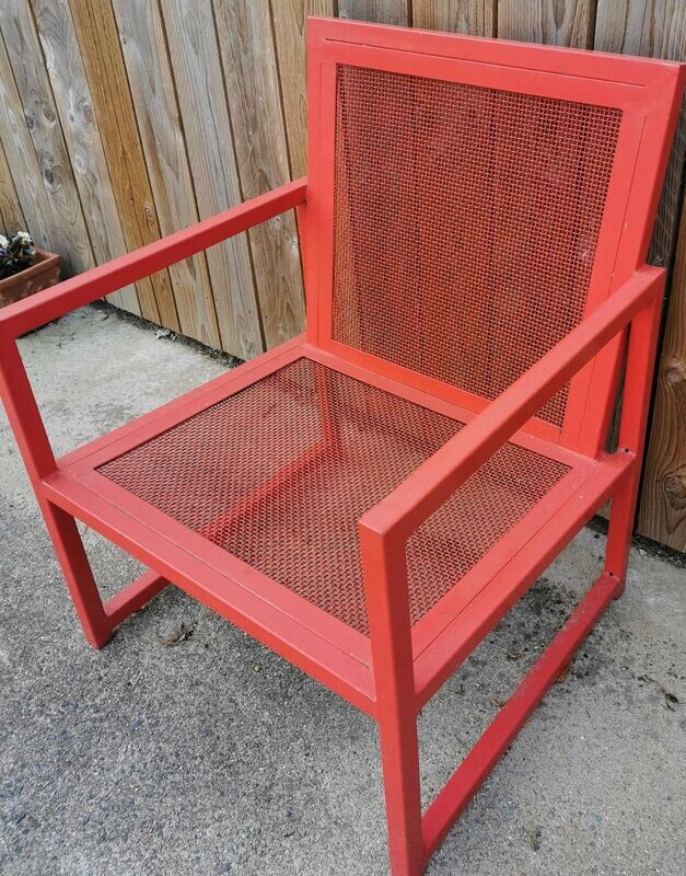 fauteuil de jardin sur mesure ,très confortable