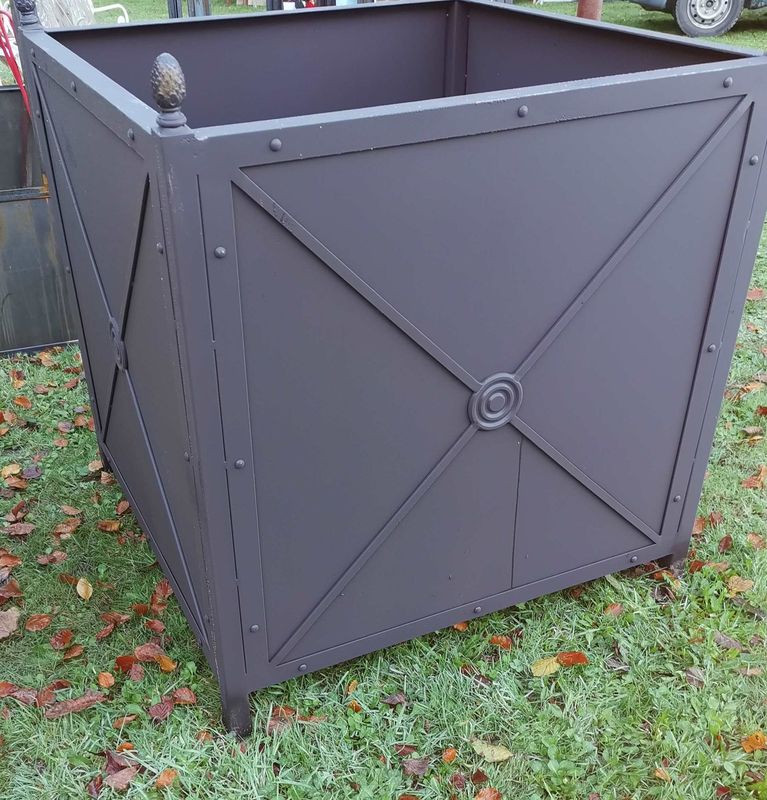 banc à oranger de très grande taille 98 x98x98 cm