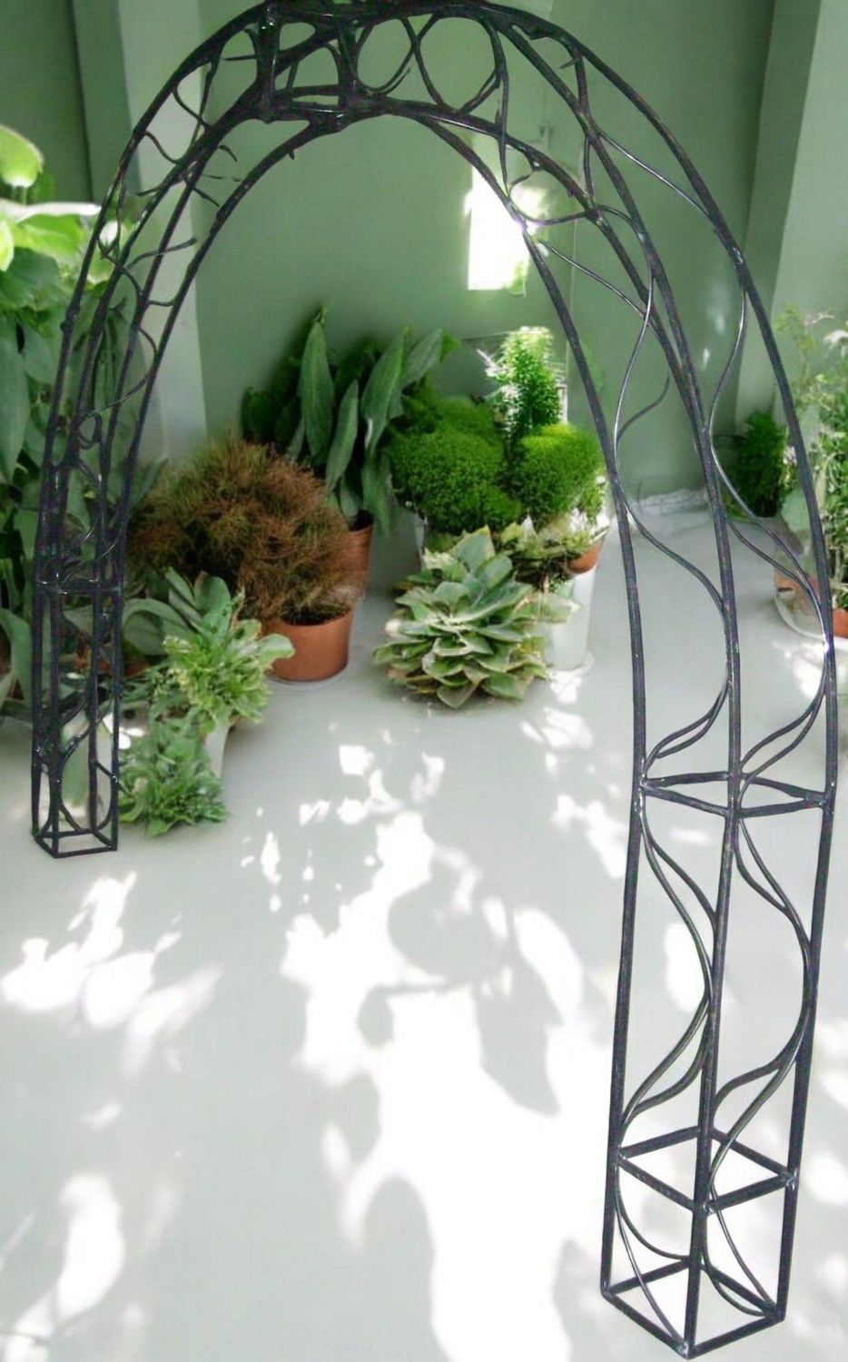 grande arche  pour rosiers sur mesure,250x250cmx40cm