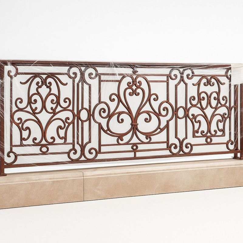 Balcon en fer forgé reproduction d'un balcon XVIII em